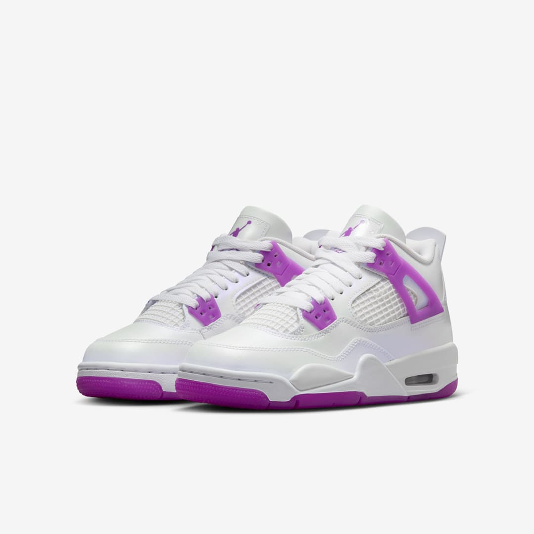 Jordan 4 Retro Hyper Violet (GS) 4