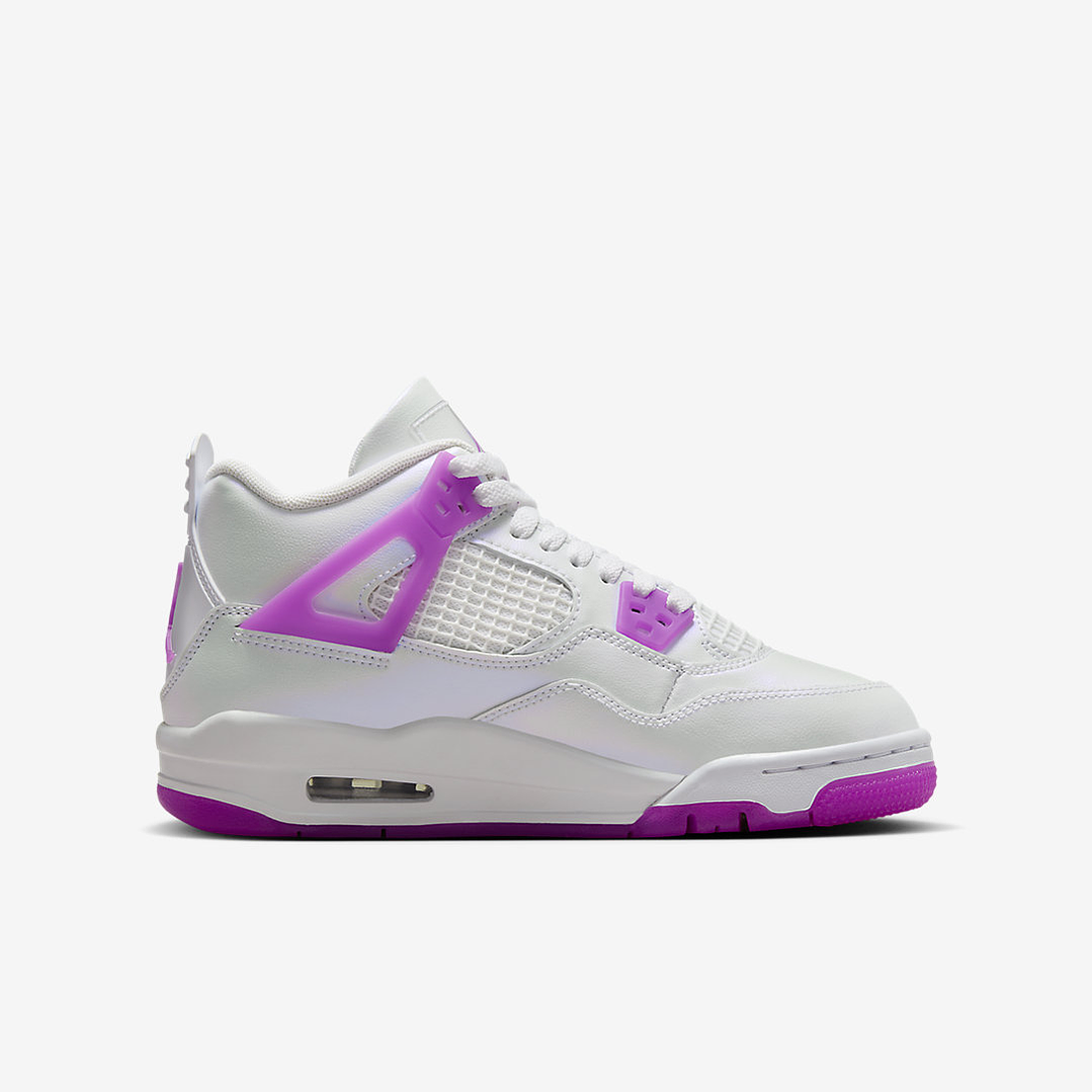 Jordan 4 Retro Hyper Violet (GS) 3