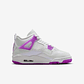 Jordan 4 Retro Hyper Violet (GS) - Thumbnail 3
