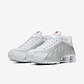 Nike Shox R4 White Metallic Silver (2019/2024) (Women's) - Thumbnail 4