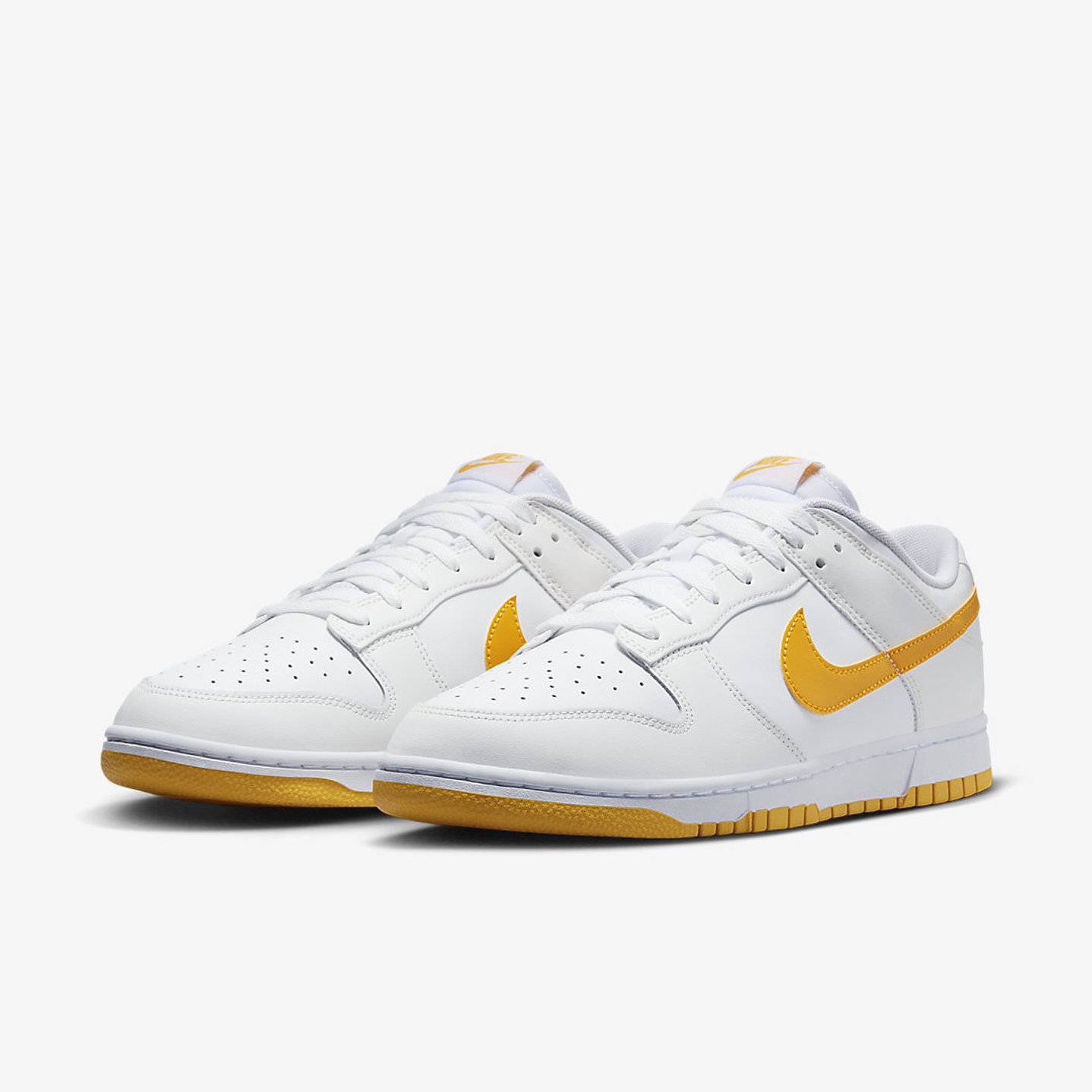 Nike Dunk Low White University Gold 3