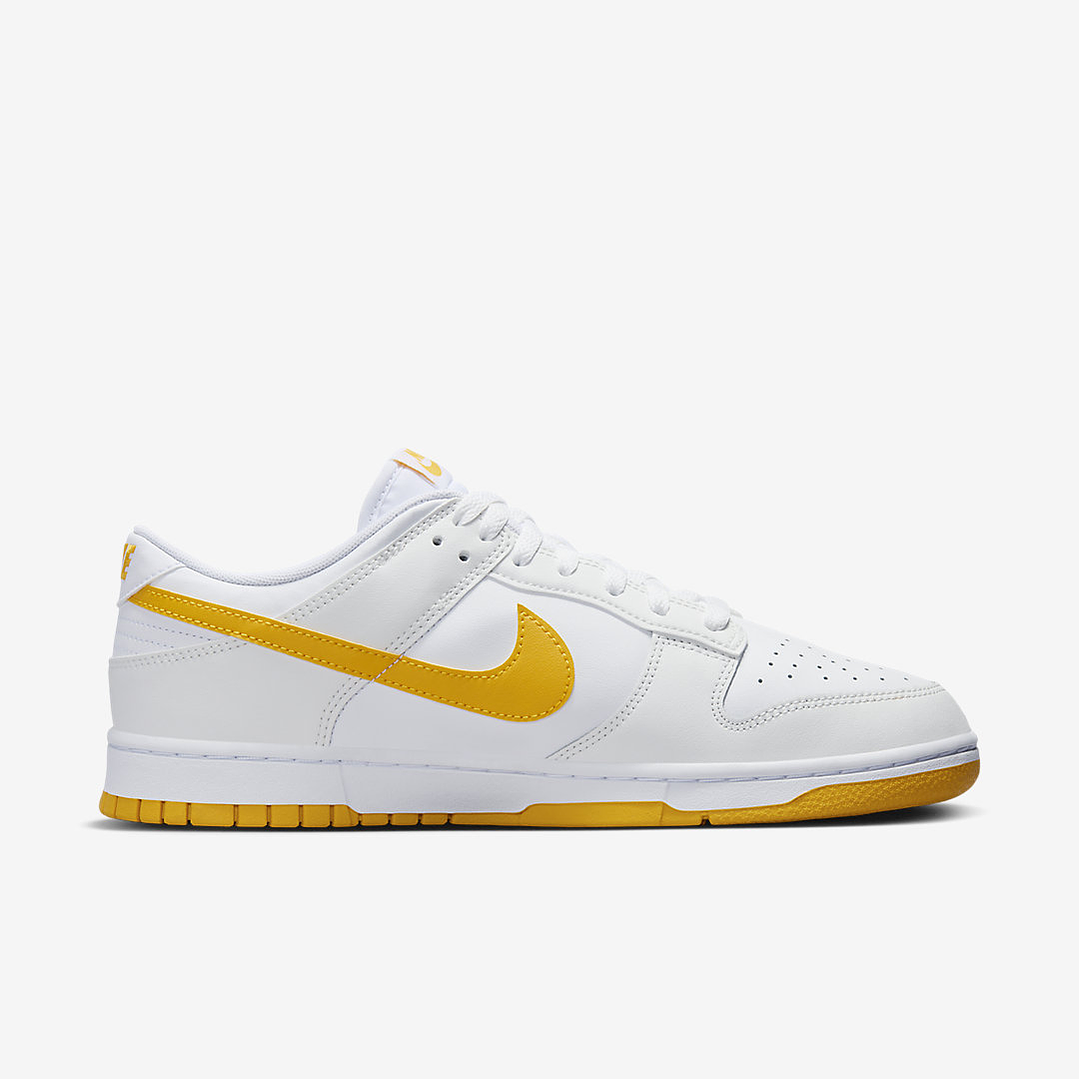 Nike Dunk Low White University Gold 4