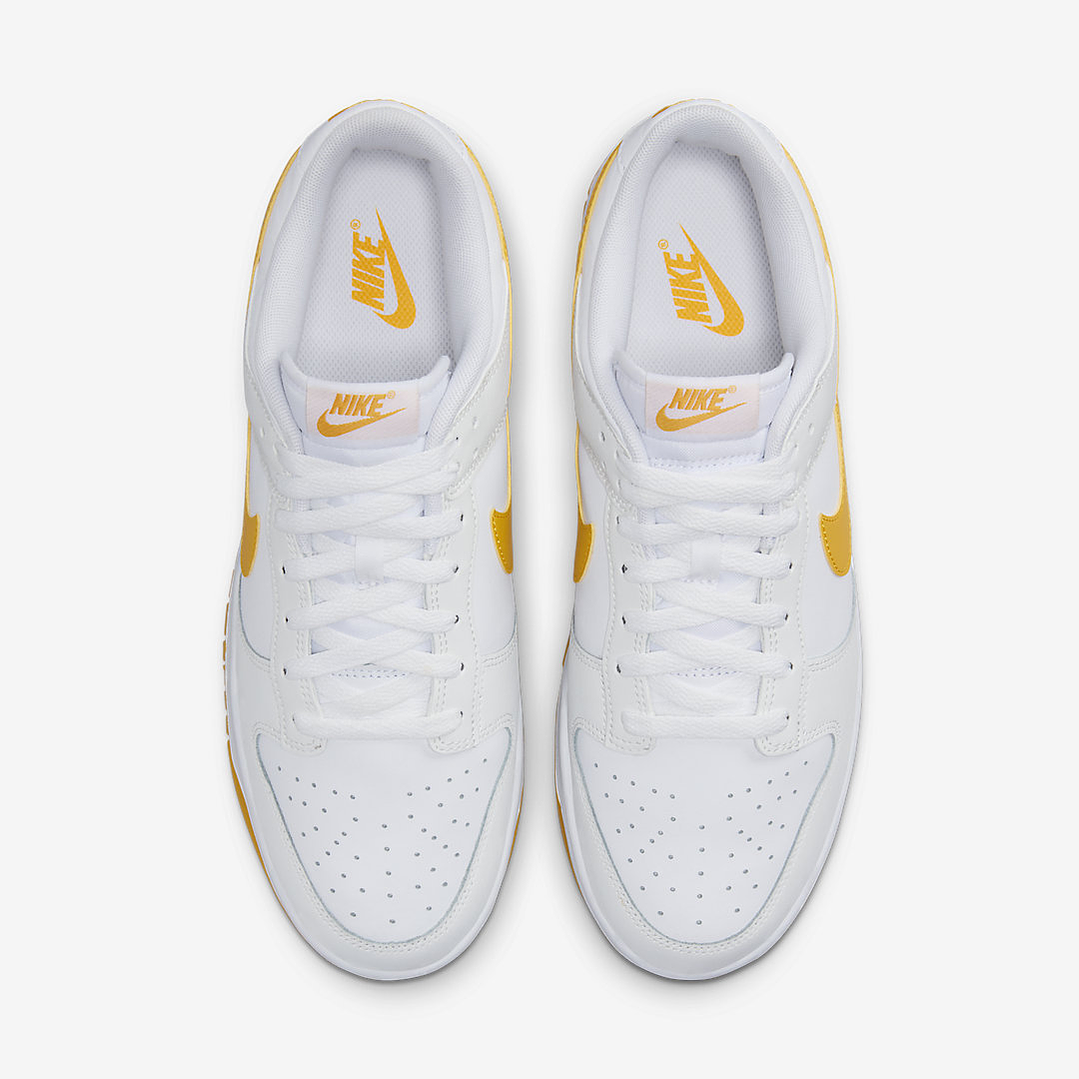 Nike Dunk Low White University Gold 5