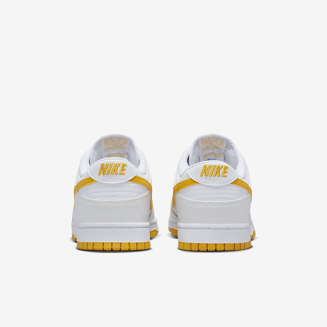 Nike Dunk Low White University Gold 2