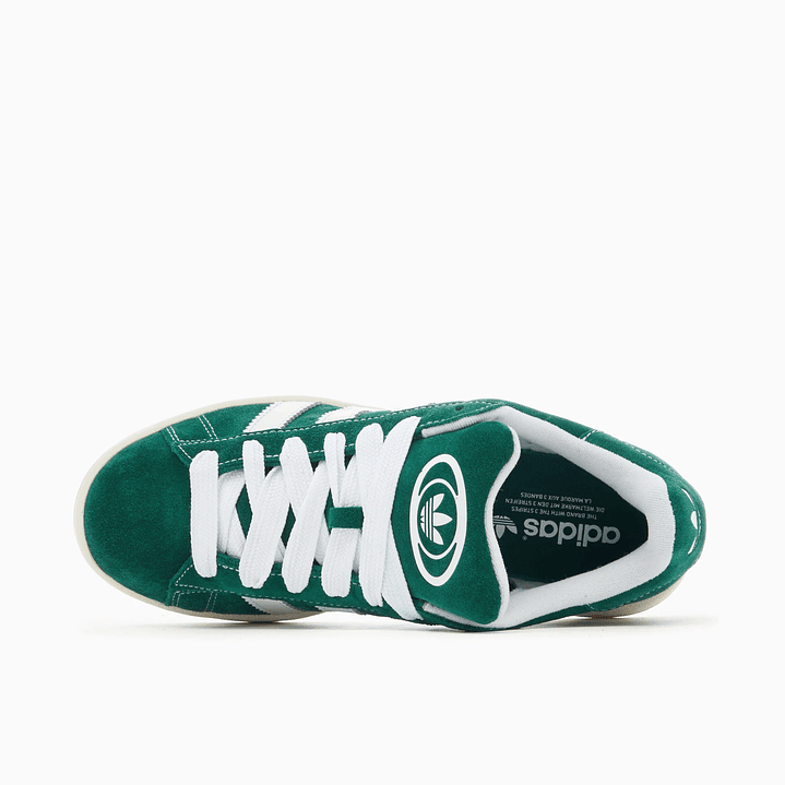 adidas Campus 00s Dark Green Cloud White 4