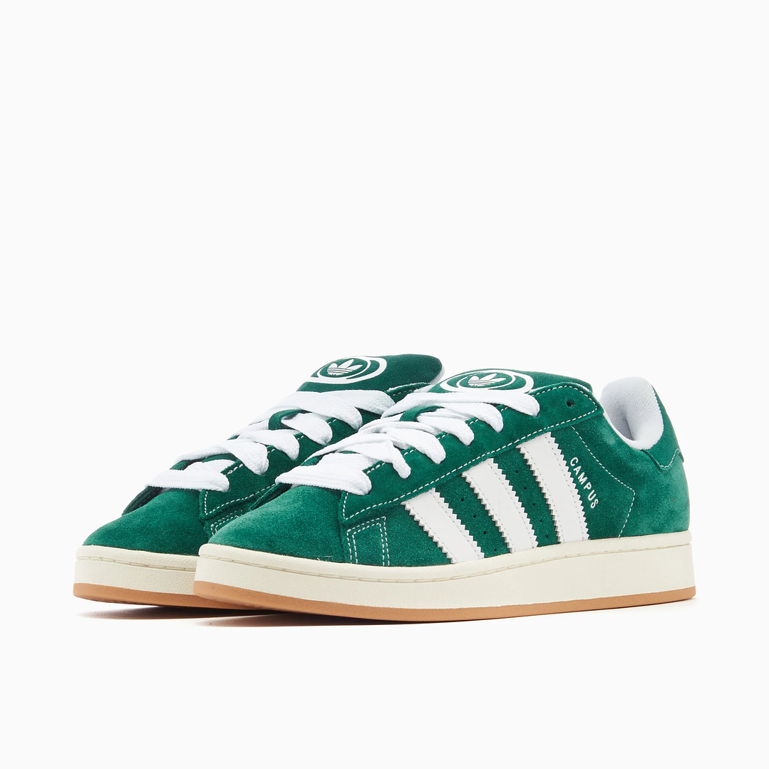 adidas Campus 00s Dark Green Cloud White 5