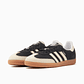 adidas Samba OG Black Wonder White (Women's) - Thumbnail 2