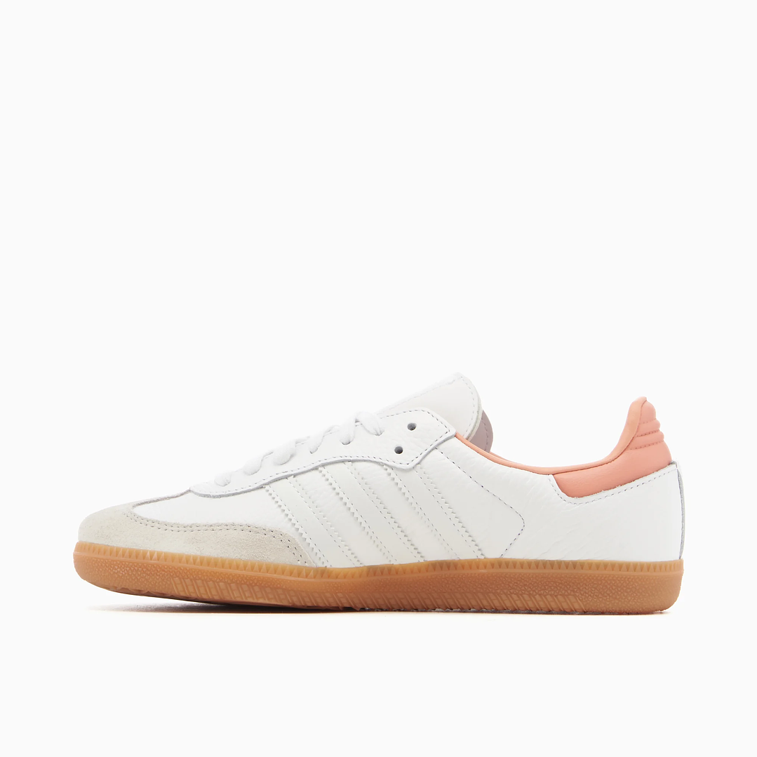 adidas Samba OG White Wonder Clay Gum (women's) 1