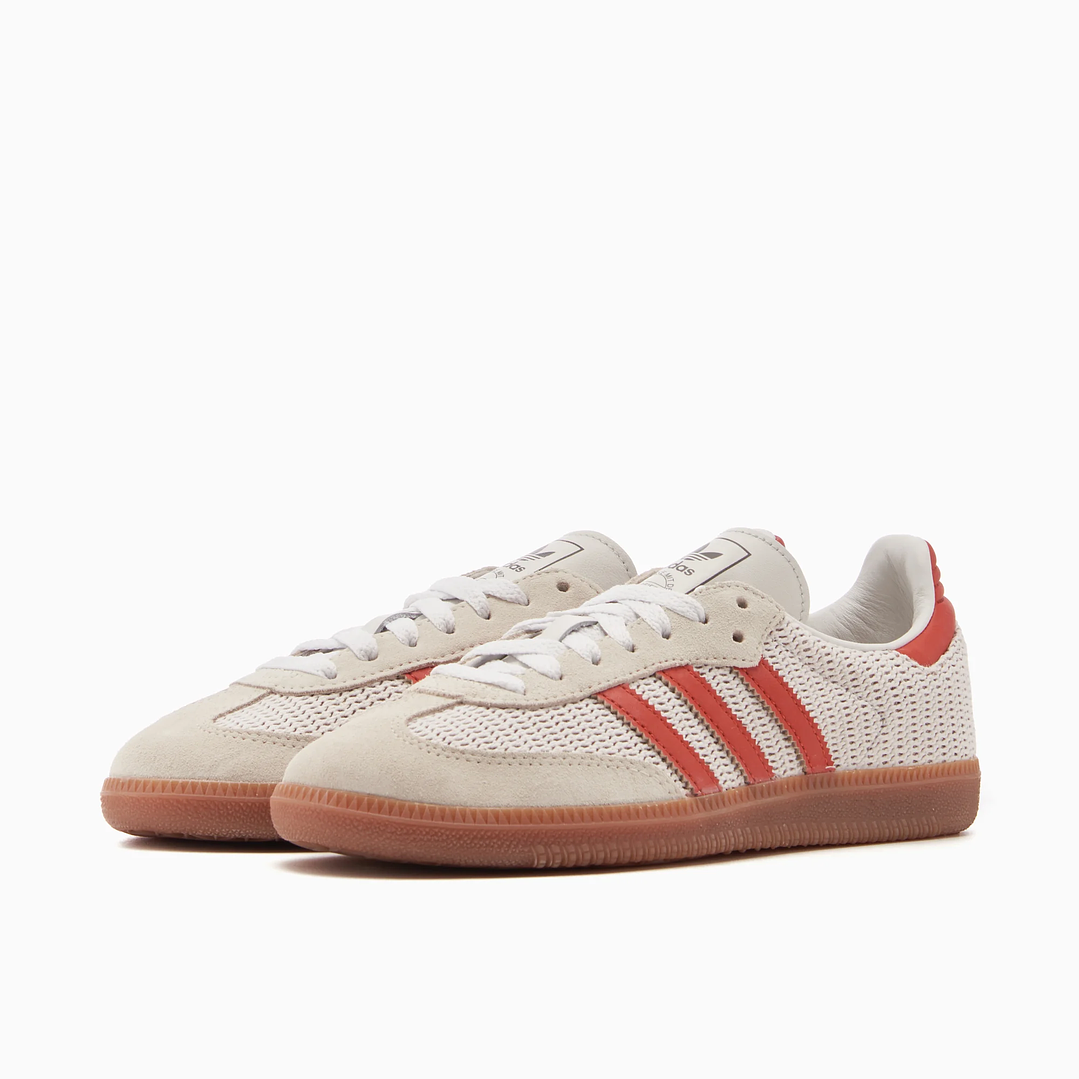 adidas Samba OG Crystal White Preloved Red 5