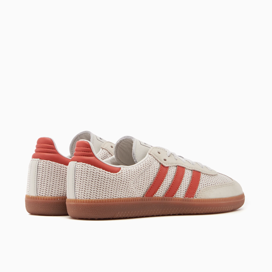adidas Samba OG Crystal White Preloved Red 6