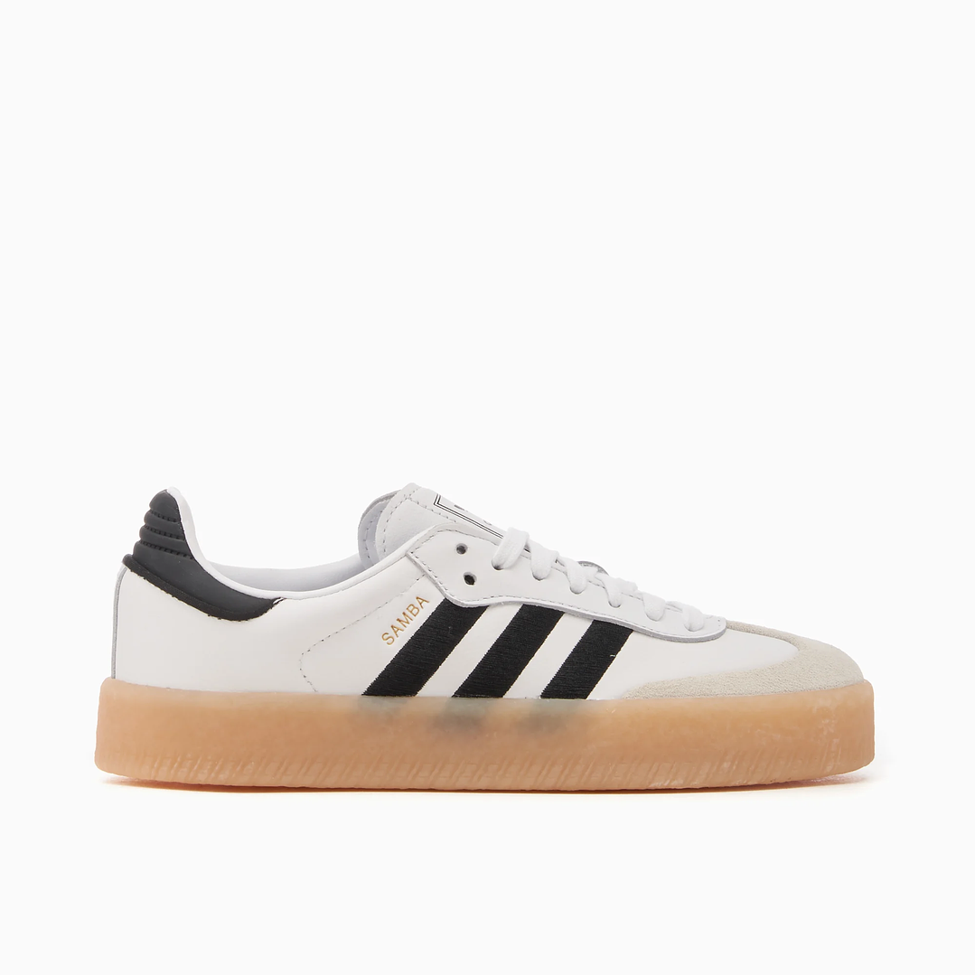 adidas Sambae White Black Gum (Women's) 3
