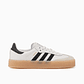 adidas Sambae White Black Gum (Women's) - Thumbnail 3