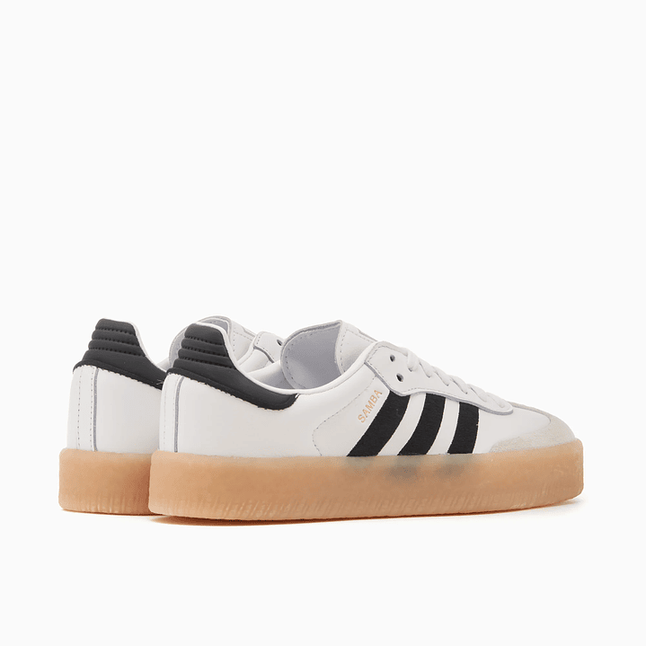 adidas Sambae White Black Gum (Women's) 6