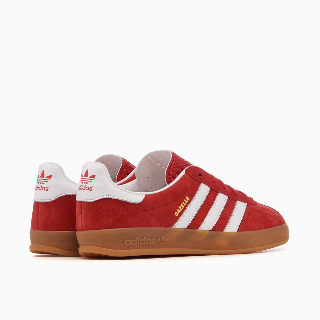 adidas Gazelle Scarlet Cloud White 6