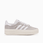 adidas Gazelle Bold Grey White (Women's) - Thumbnail 3