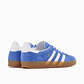 adidas Gazelle Indoor Blue Fusion Gum (Women's) - Thumbnail 6
