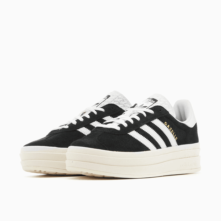 adidas Gazelle Bold Core Black White (Women's) 5