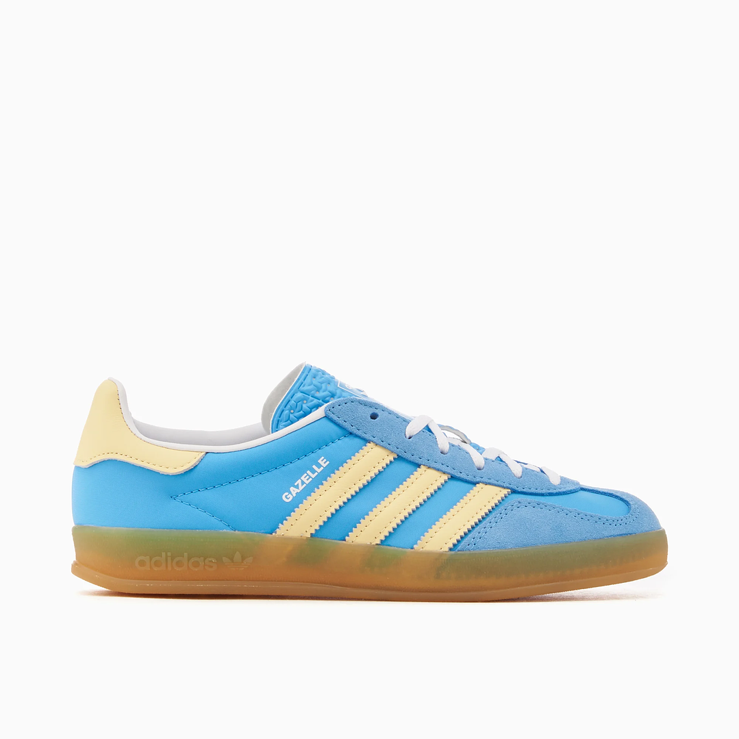 adidas Gazelle Indoor Semi Blue Burst Almost Yellow (Women's) 3