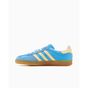 adidas Gazelle Indoor Semi Blue Burst Almost Yellow (Women's)