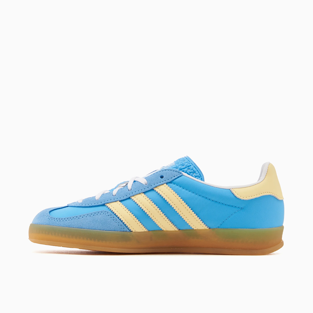 adidas Gazelle Indoor Semi Blue Burst Almost Yellow (Women's) 1