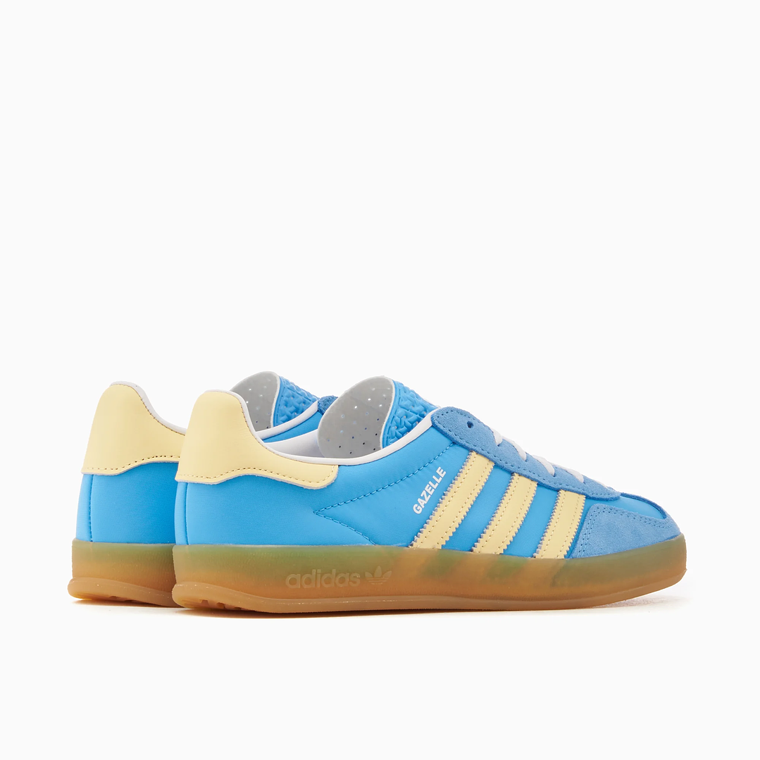 adidas Gazelle Indoor Semi Blue Burst Almost Yellow (Women's) 6