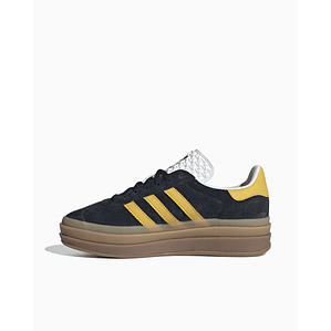adidas Gazelle Bold Black Bold Gold (Women's)