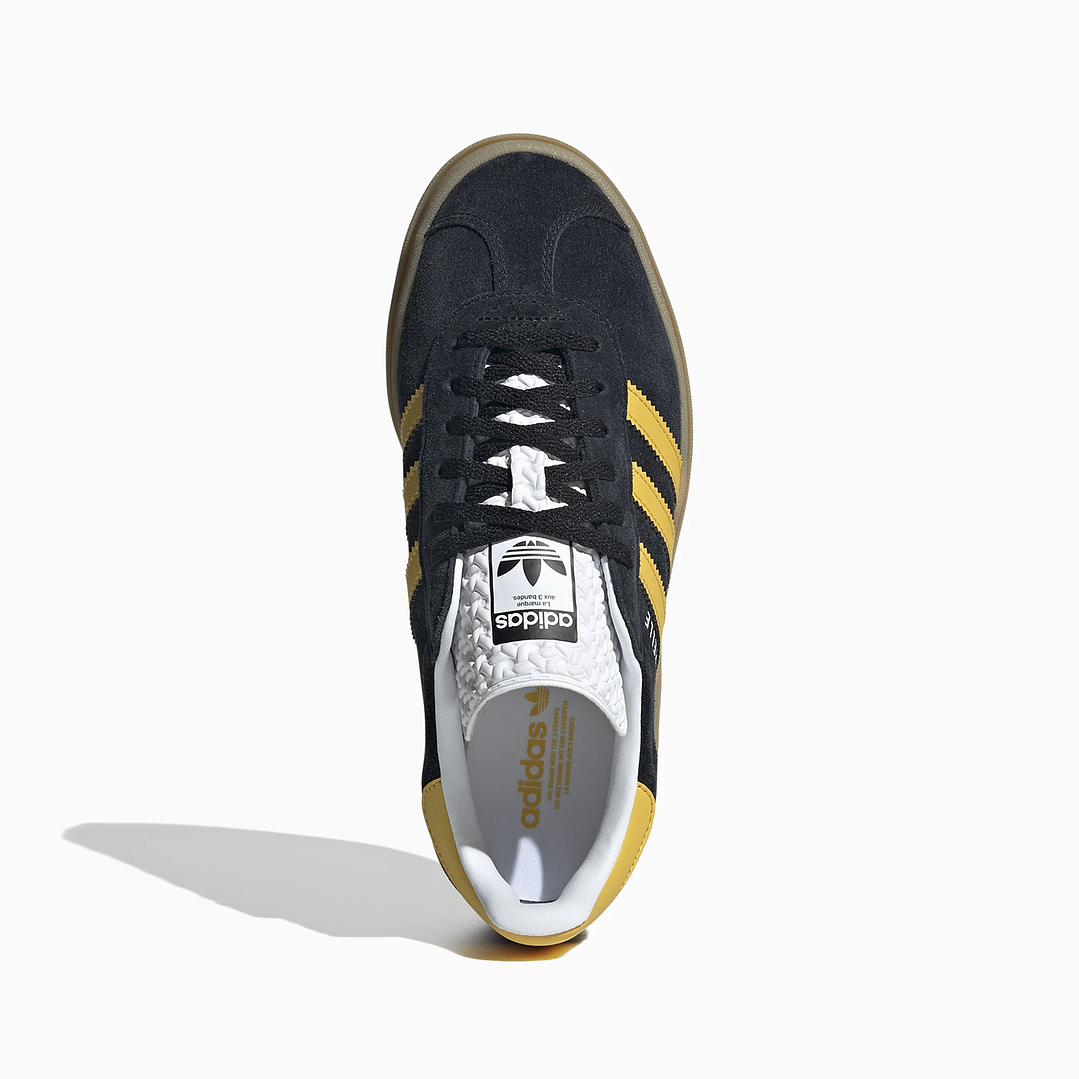adidas Gazelle Bold Black Bold Gold (Women's) 5