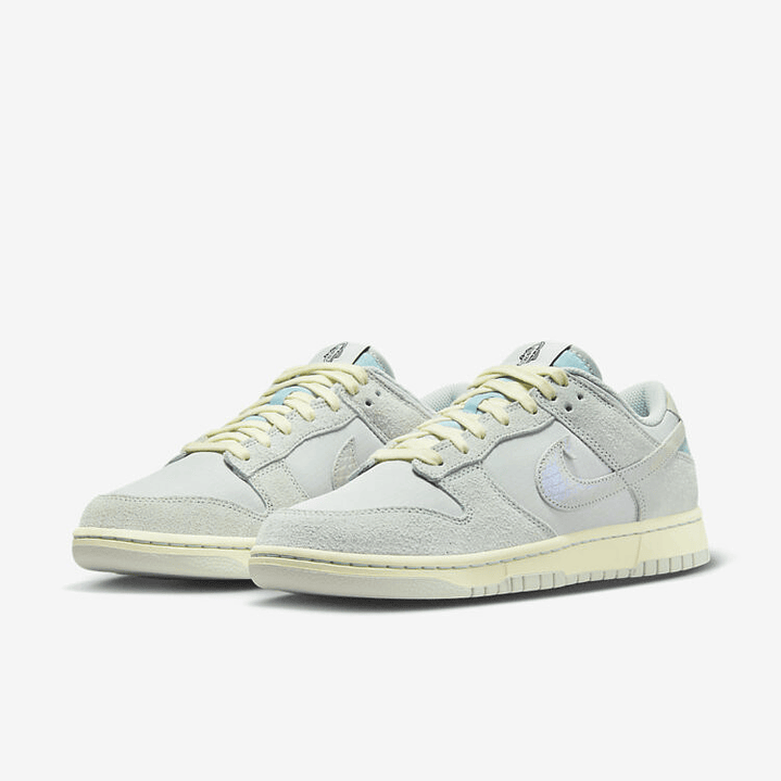 Nike Dunk Low Light Silver and Ocean Bliss 2