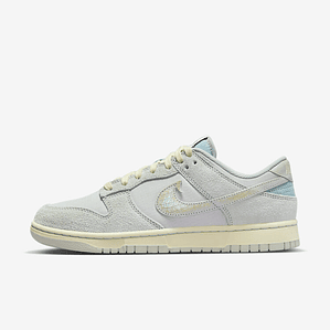 Nike Dunk Low Light Silver and Ocean Bliss