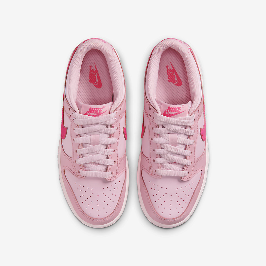 Nike Dunk Low Triple Pink 4