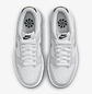 Nike Dunk Low Glitch Swoosh White Grey (GS) - Thumbnail 4