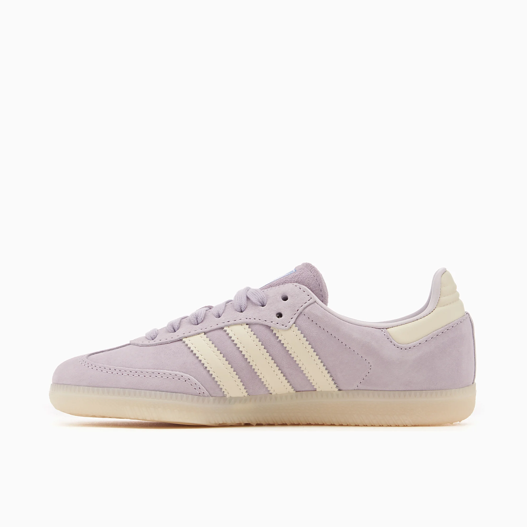 adidas Samba OG Silver Dawn Chalk (Women's) 1