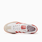 adidas Samba OG White Solar Red Gum (Women's) - Thumbnail 2
