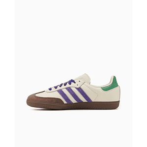 adidas Samba OG Off White Core Purple Green Brown (Women's)