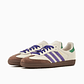 adidas Samba OG Off White Core Purple Green Brown (Women's) - thumbnail 5