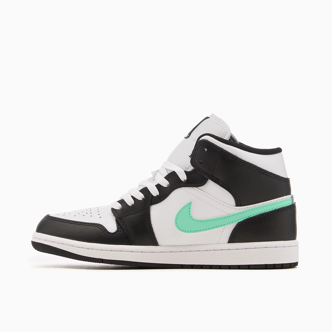 Jordan 1 Mid Green Glow 1
