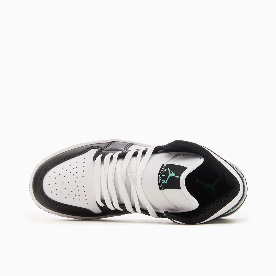 Jordan 1 Mid Green Glow 4