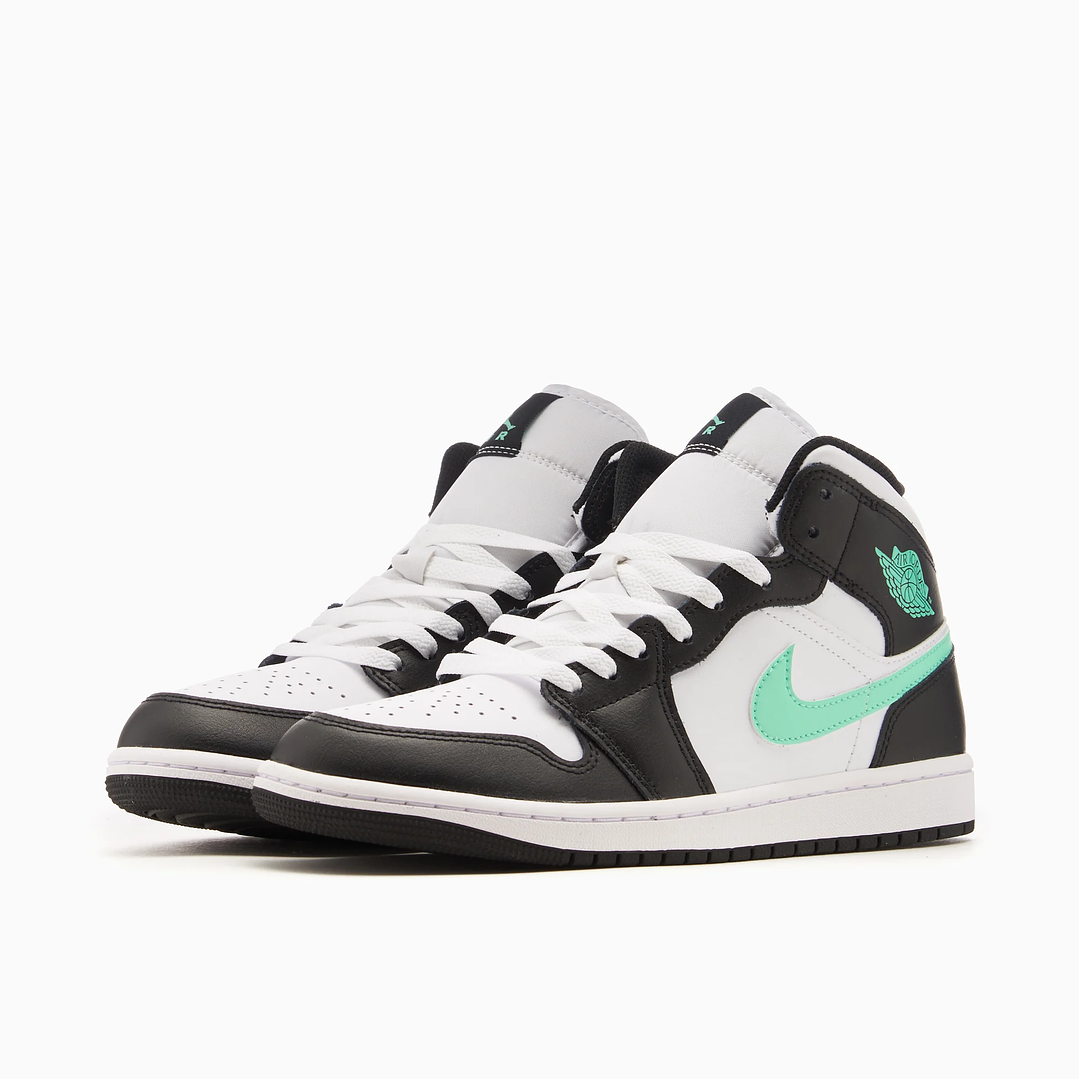 Jordan 1 Mid Green Glow 2