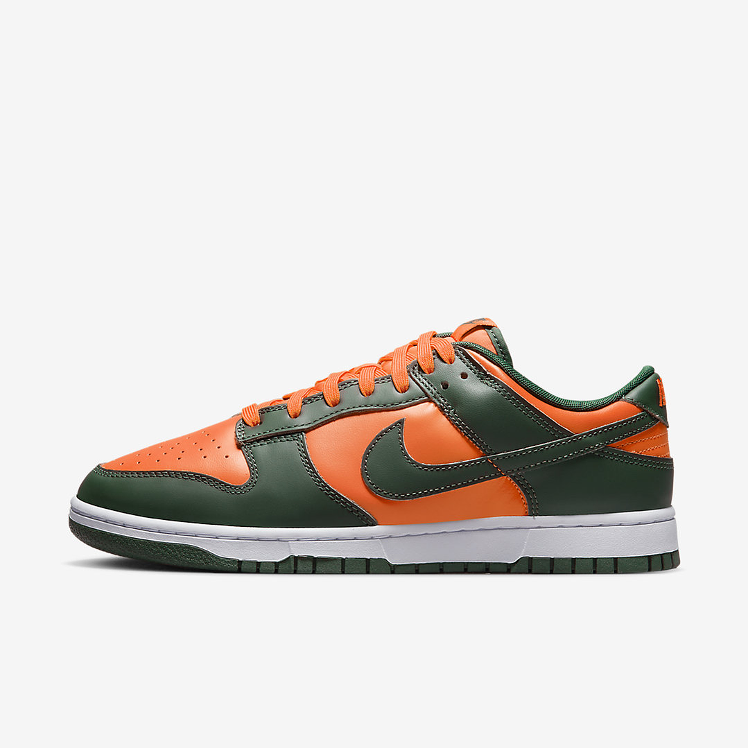 Hurricanes Nike Dunk Low Retro Miami 1