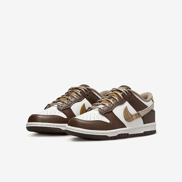 Nike Dunk Low Brown Plaid (GS) 2