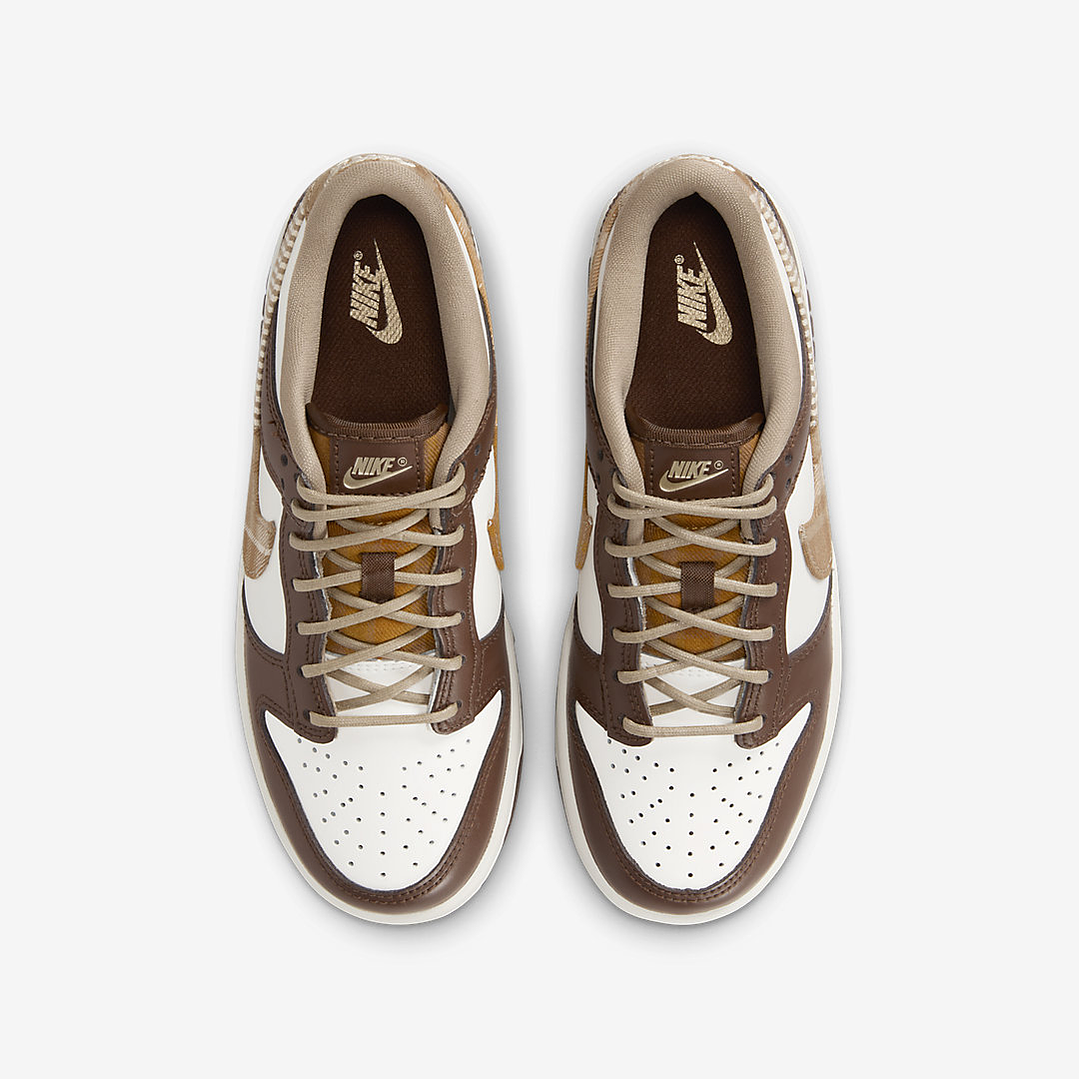 Nike Dunk Low Brown Plaid (GS) 4