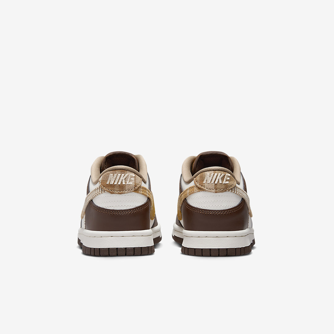Nike Dunk Low Brown Plaid (GS) 5