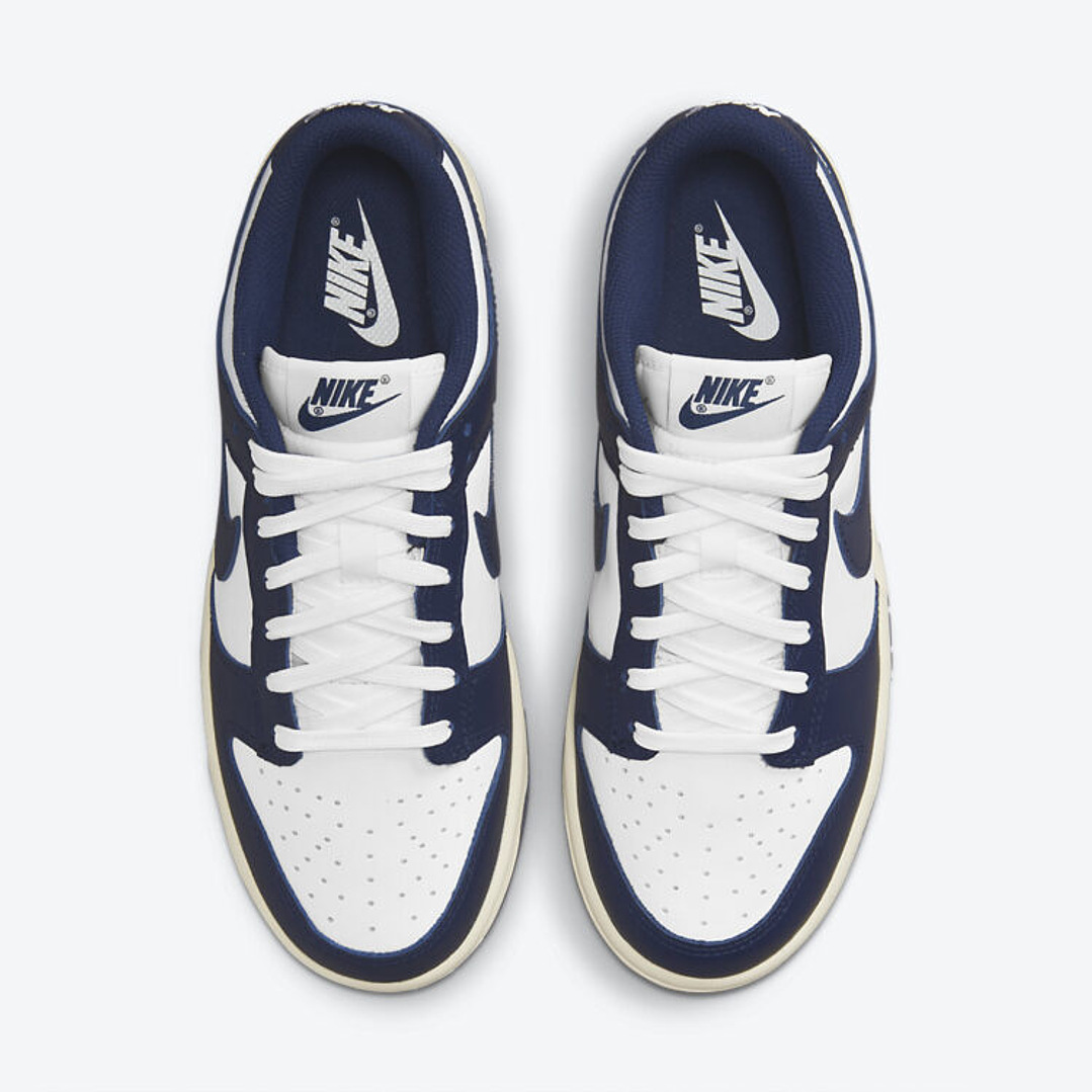 Nike Dunk Low Vintage Navy (Women's) 4