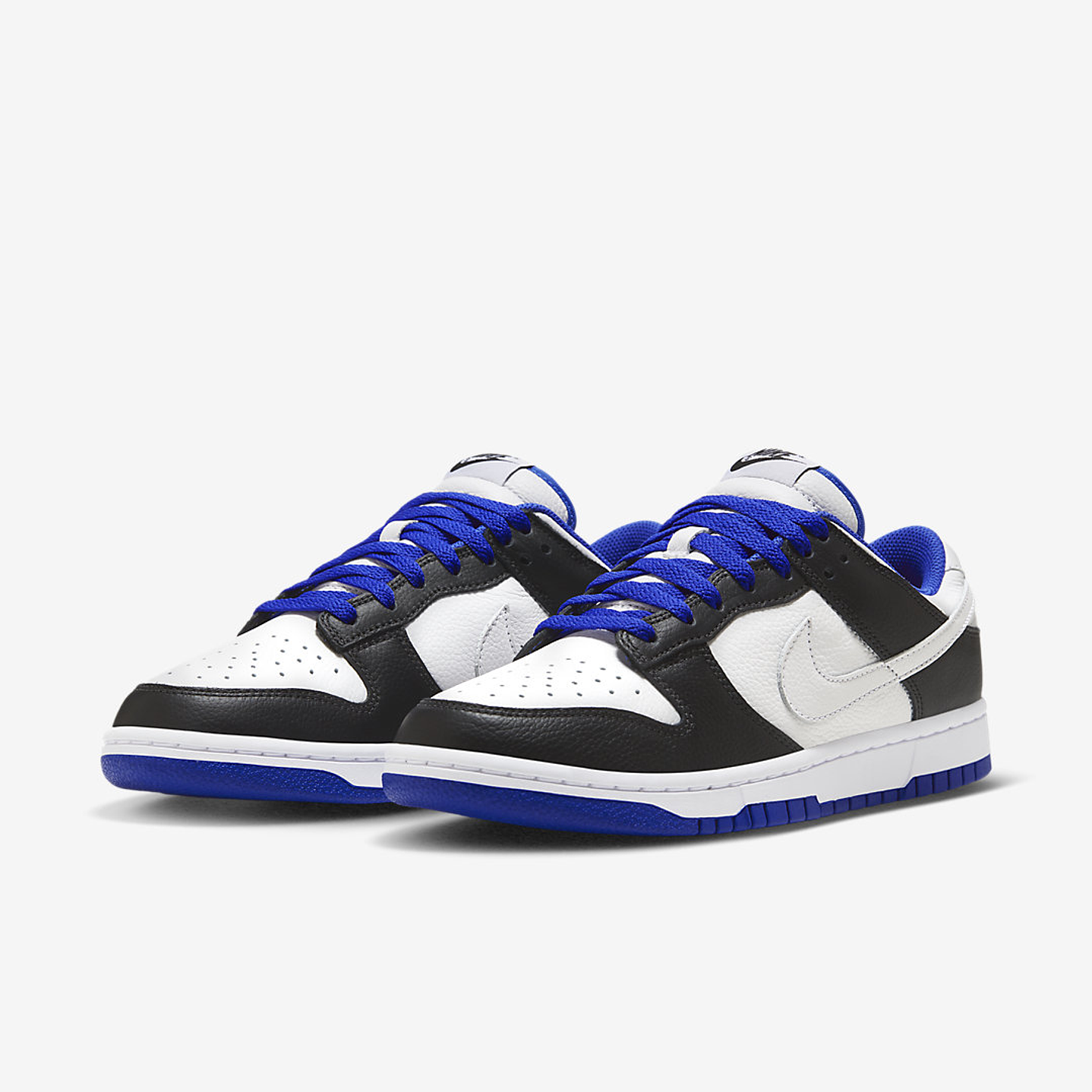 Nike Dunk Low White Black Royal 5