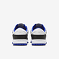 Nike Dunk Low White Black Royal - Thumbnail 6