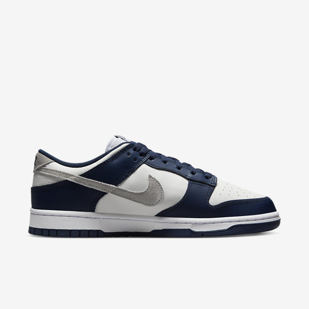 Nike Dunk Low Summit White Midnight Navy 3
