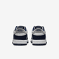 Nike Dunk Low Summit White Midnight Navy - Thumbnail 5