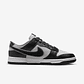 Nike Dunk Low Chenille Swoosh Black Grey - Thumbnail 3