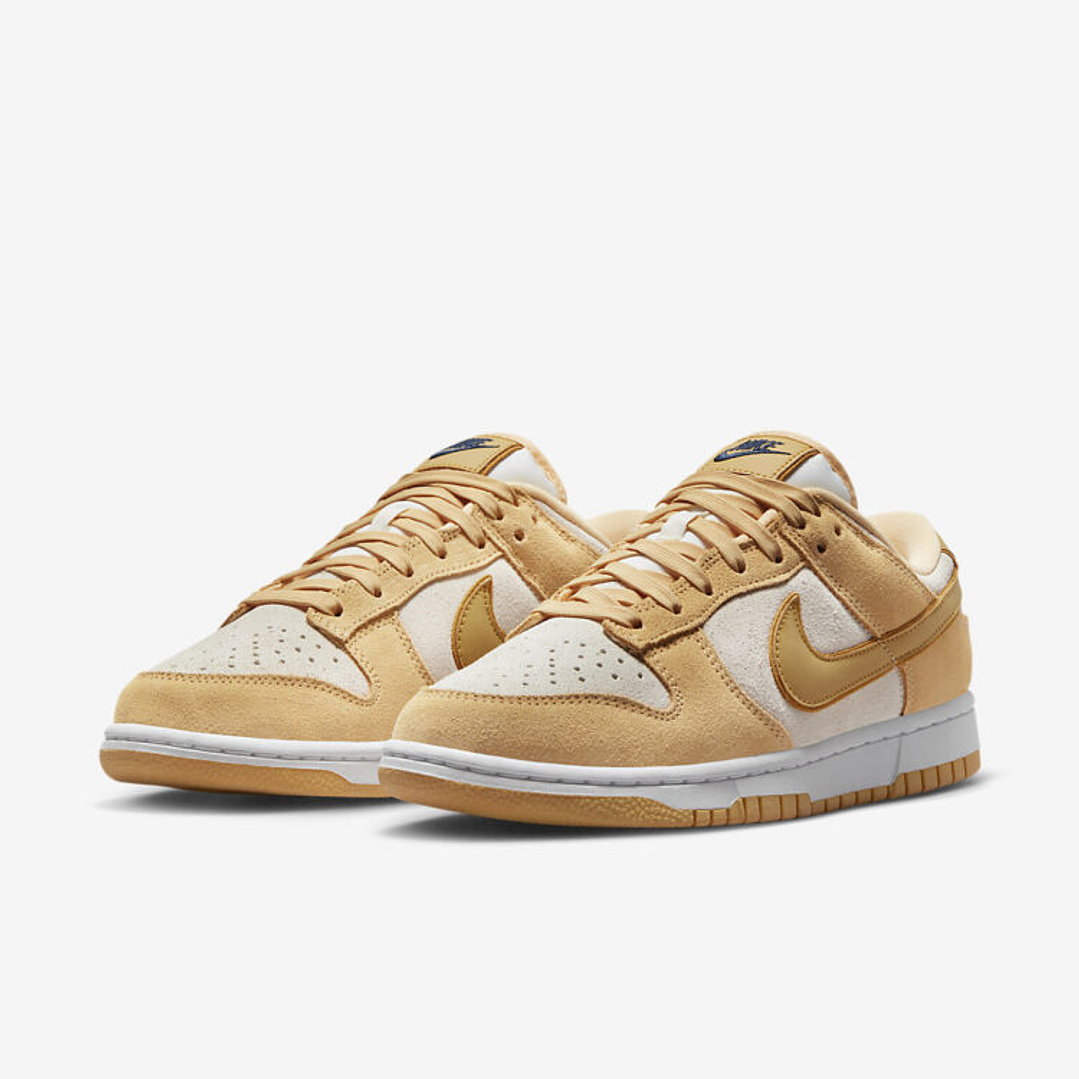 Nike Dunk Low Celestial Gold Suede (Women's) 2