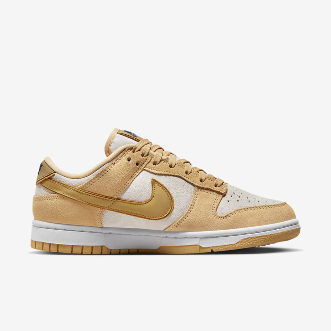 Nike Dunk Low Celestial Gold Suede (Women's) 3